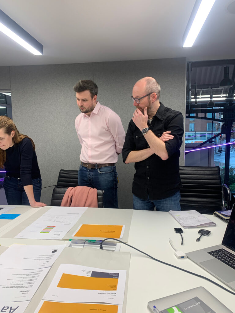 Amazon Mastercard new acquisition journey design workshop