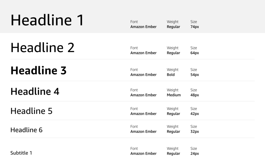 Headings