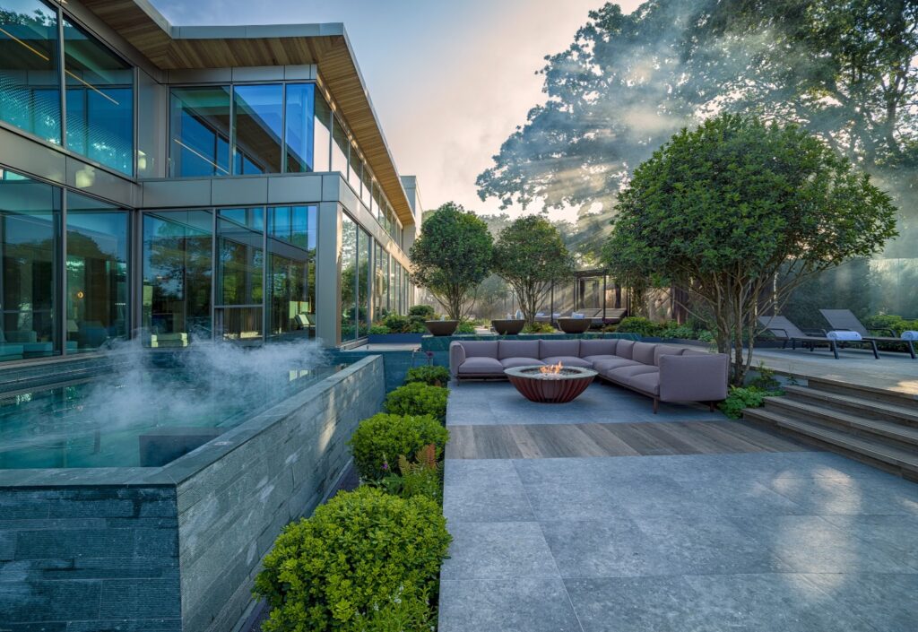 External swimming pool at Sopwell House in St Albans